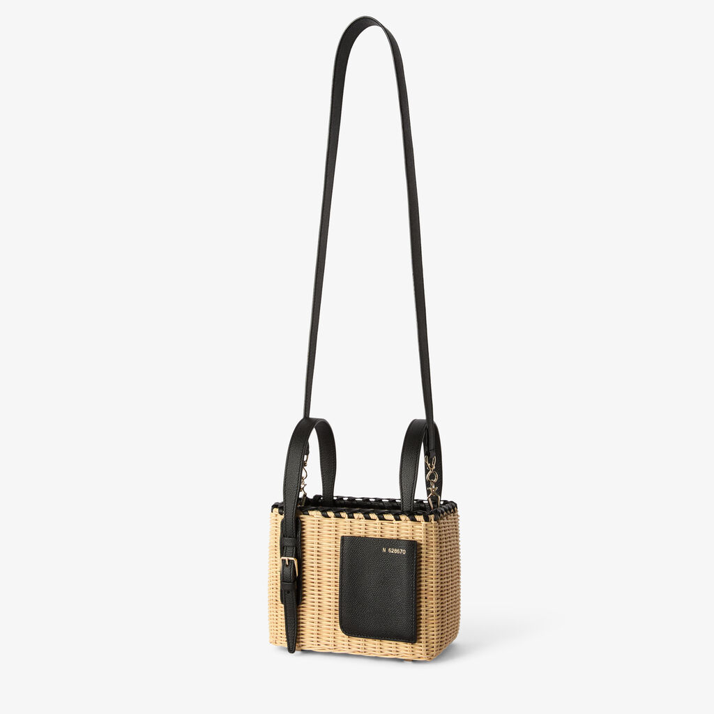 Wicker Bucket Micro Bag -  - Midollino/Vitello VS - Valextra - 4