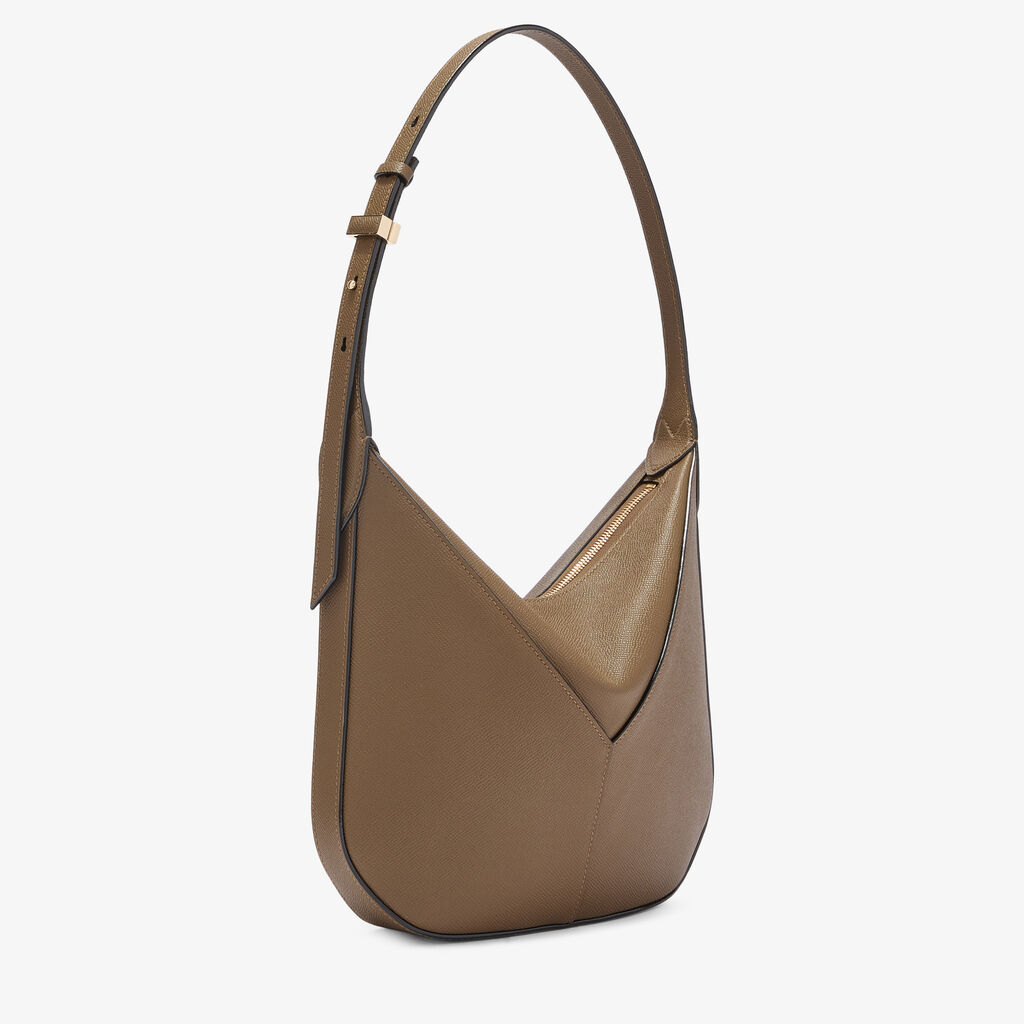 Vivi Hobo Mini Bag -  - Vitello Millepunte Soft - Valextra - 4