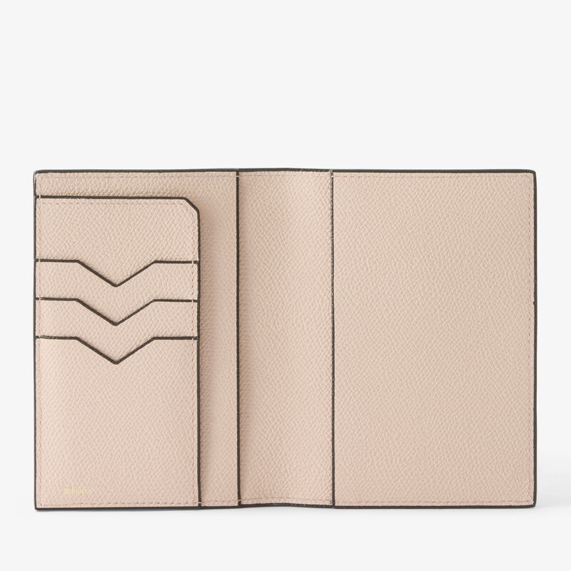 Passport Holder 3CC - Bonne Mine Pink - Millepunte calf leather - Valextra - 5