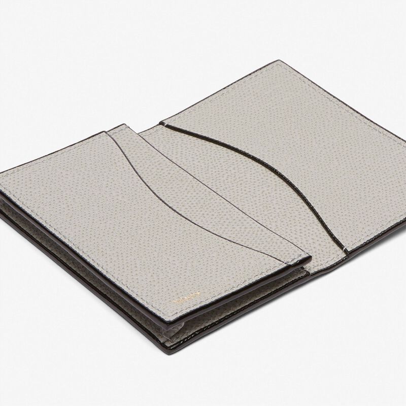 Card Case Onda - Ash Grey - Millepunte calf leather - Valextra - 2
