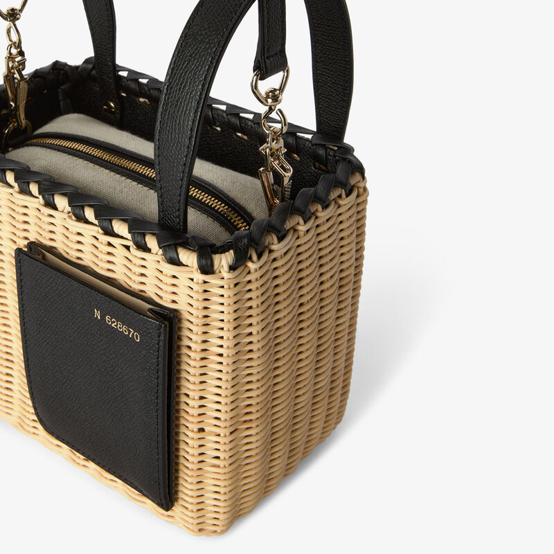 Wicker Bucket Micro Bag -  - Midollino/Vitello VS - Valextra - 2
