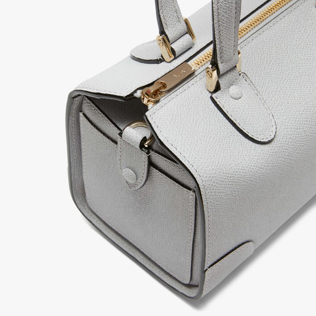 Borsa Bauletto Babila Mini - Grigio Sasso - Vitello VS - Valextra - 5