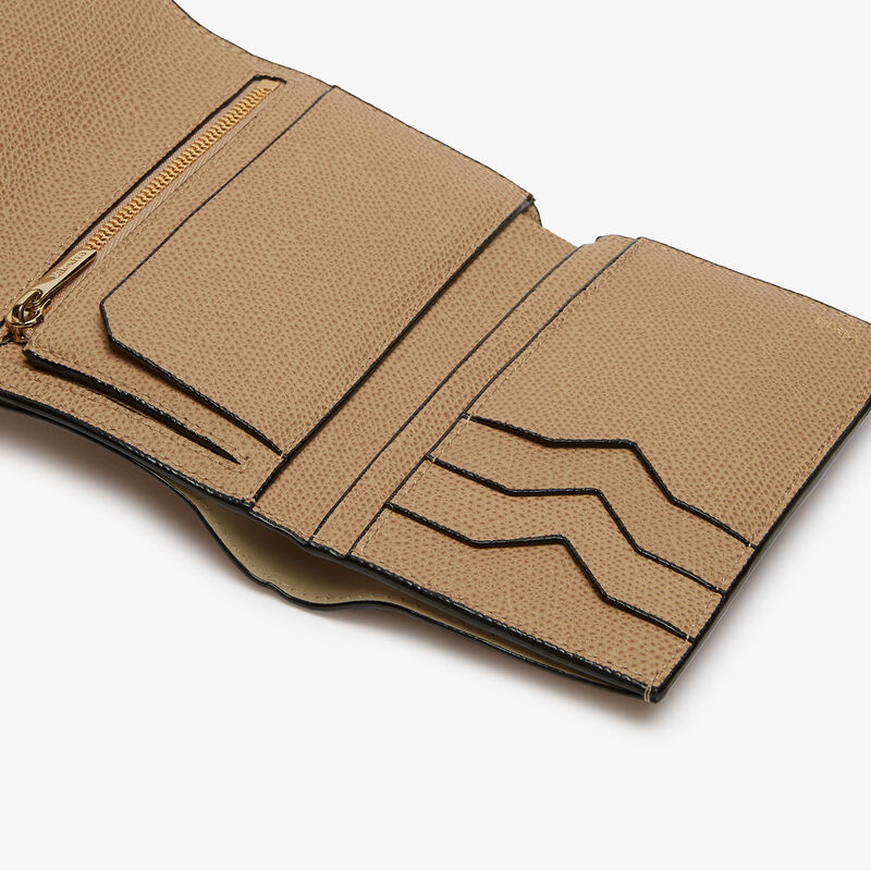 Iside Fold Wallet - Cashmere Beige - Millepunte calf leather - Valextra - 2