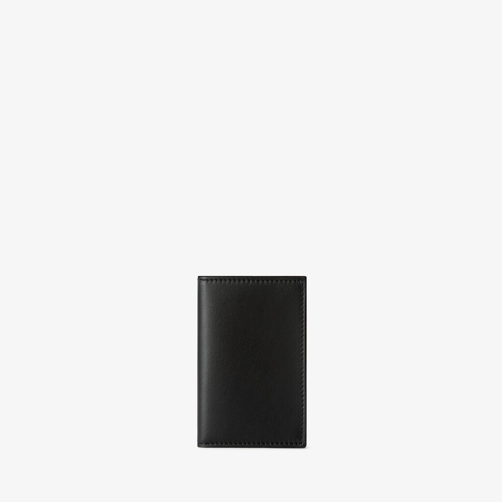Sublime Card Case Onda - Black - Sublime smooth leather - Valextra - 1