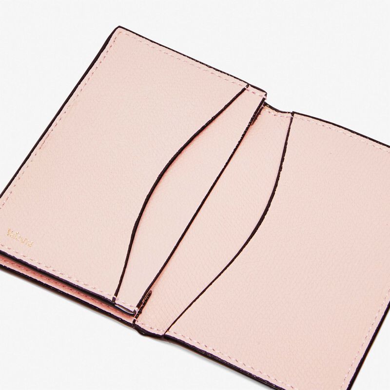 Card Case Onda - Peony Pink - Millepunte calf leather - Valextra - 3