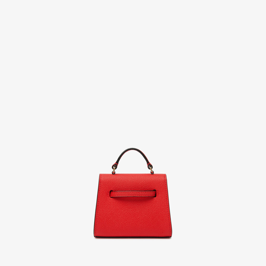 Iside Belt Bag - Crimson Red - Vitello VS - Valextra - 5
