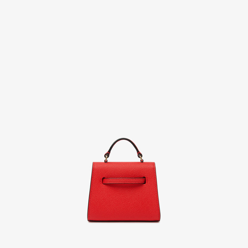 Iside Belt Bag - Crimson Red - Millepunte calf leather - Valextra - 5