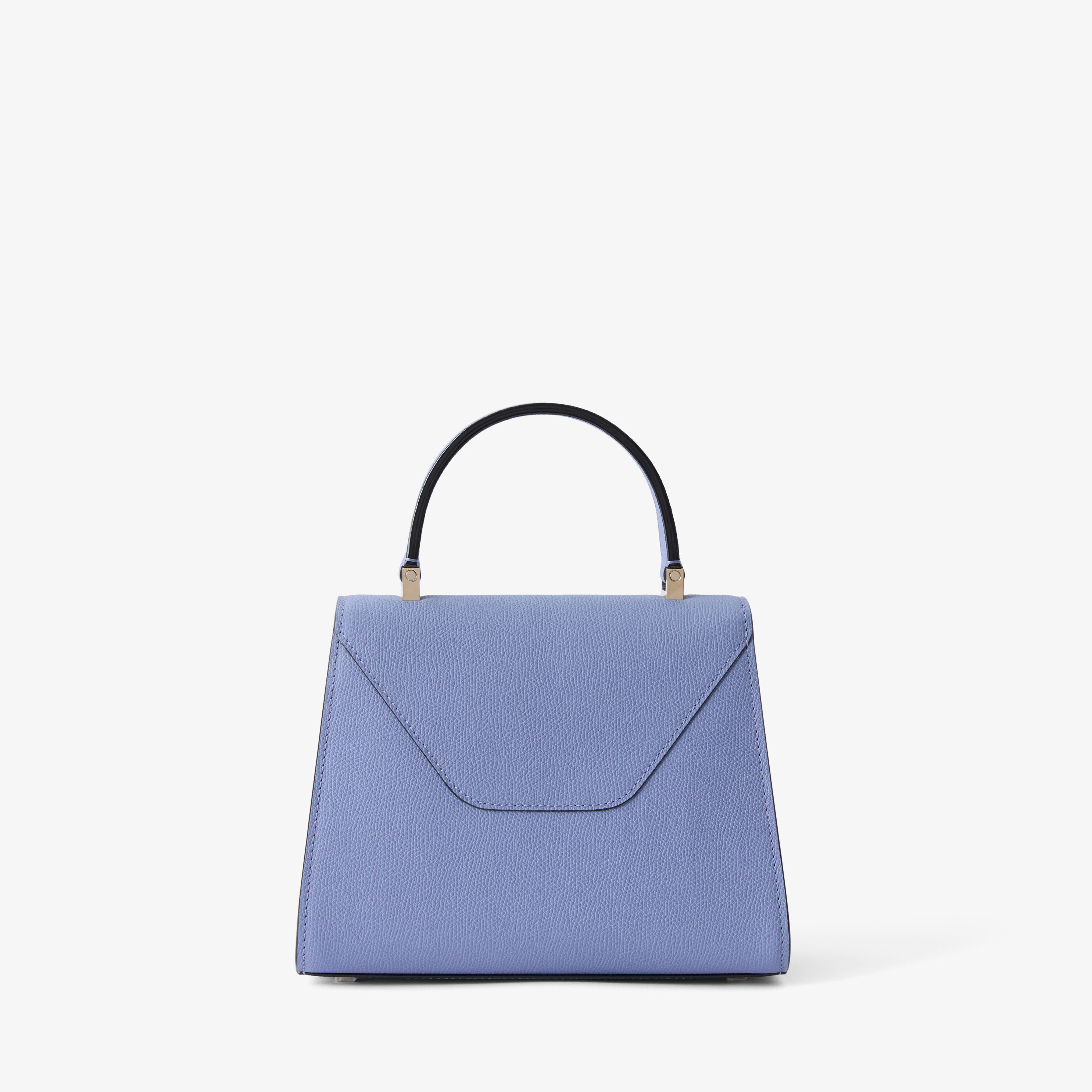 Women's Blue Luxury Leather Top Handle Mini Bag | Valextra Iside