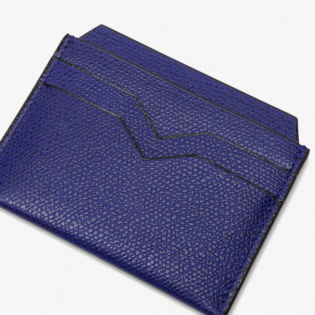 4CC Card Case - Royal Blue - Vitello VS - Valextra - 2