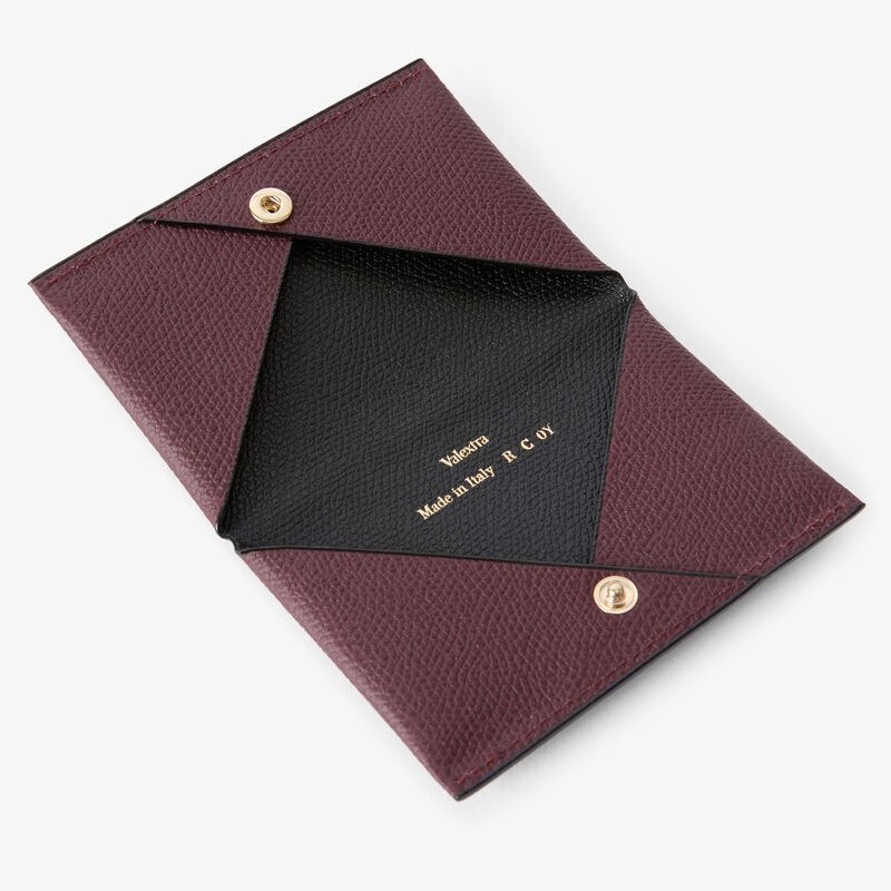 Card Case With Button -  - Millepunte calf leather - Valextra - 2