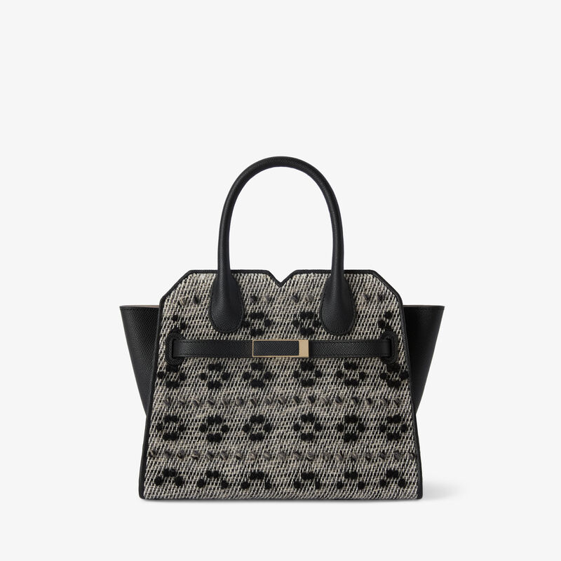 Milano Flowers Pibiones Two Handles Mini Bag -  - Tessuto Pibiones/Vitello Millepunte Soft - Valextra - 1