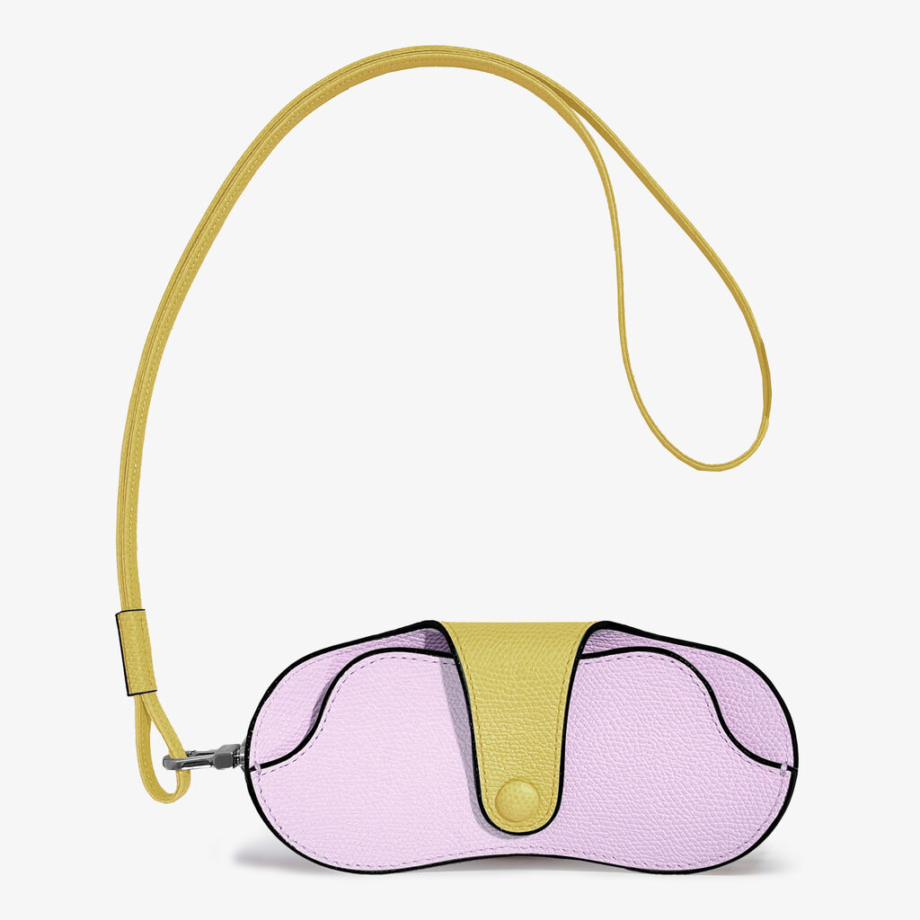 Customised glasses Case with lanyard -  - Vitello VS - Valextra - 1