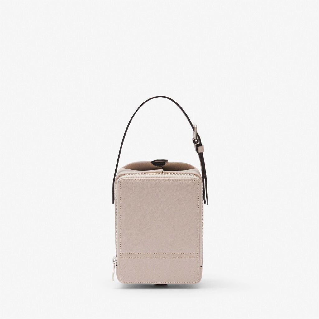 Borsa Tric Trac - Rosa Nude - Vitello VS - Valextra - 7