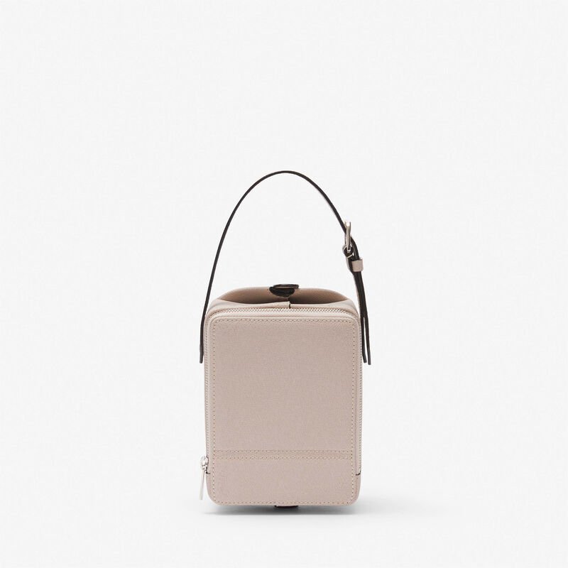 Tric Trac Bag - Nude Pink - Millepunte calf leather - Valextra - 7