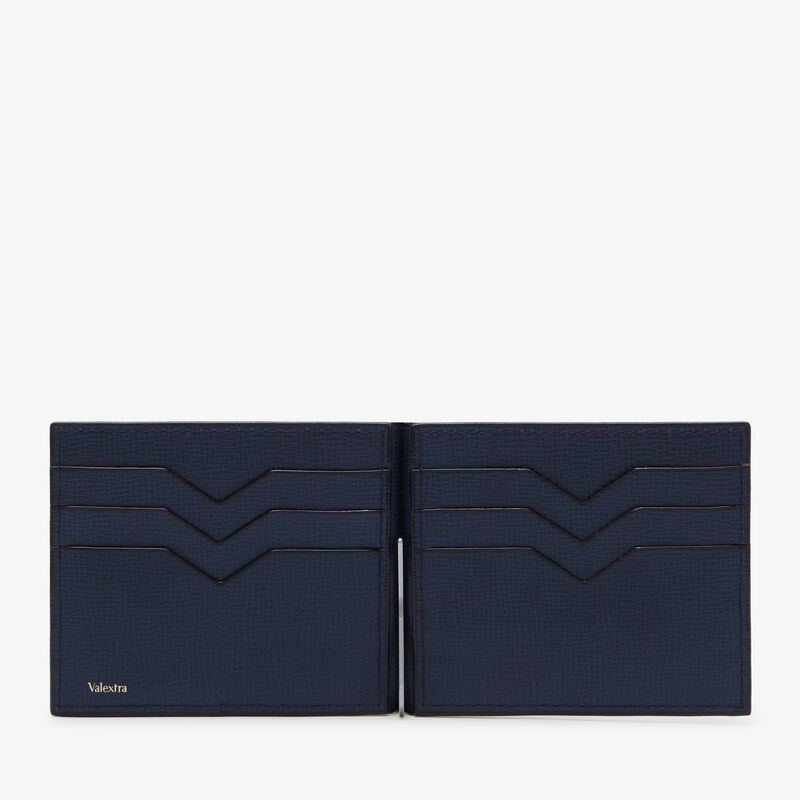 Simple Grip - Dark Blue - Pavè calf leather - Valextra - 4