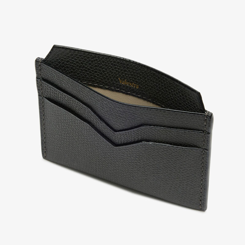 4CC Card Case - Smokey Grey - Millepunte calf leather - Valextra - 3