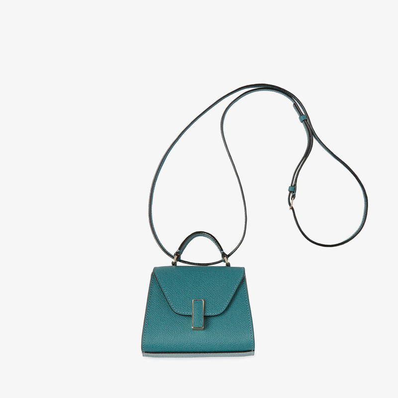 Iside Belt Bag - Bottle Green - Millepunte calf leather - Valextra - 4