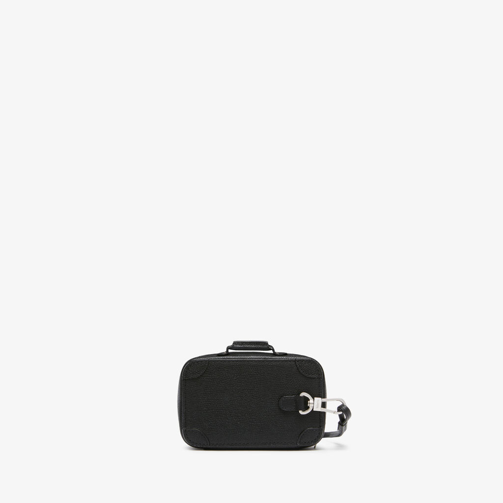 Costa Keychain - Black - Vitello VS - Valextra - 5