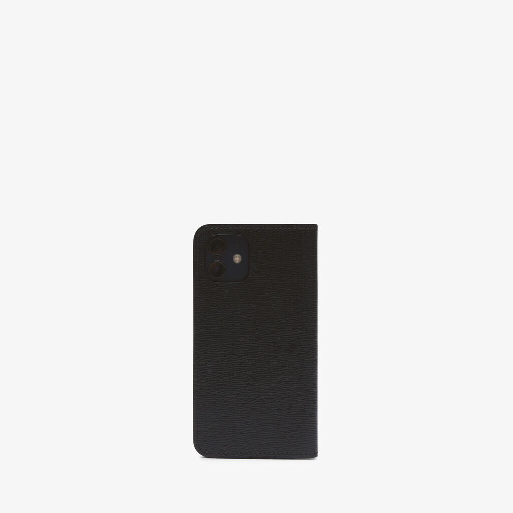Iphone 11 Pro Phone Case - Black - Cuoio VL - Valextra - 3