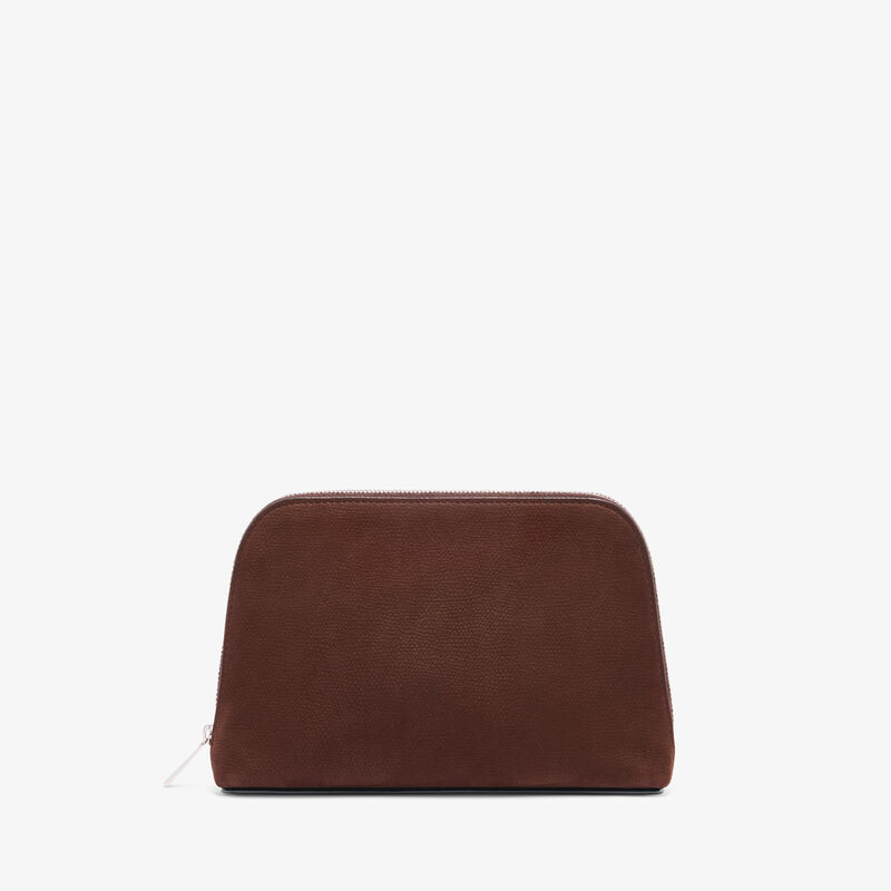 Cosmetic Senso Medium Case -  - Vitello Millepunte Nabuk - Valextra - 1