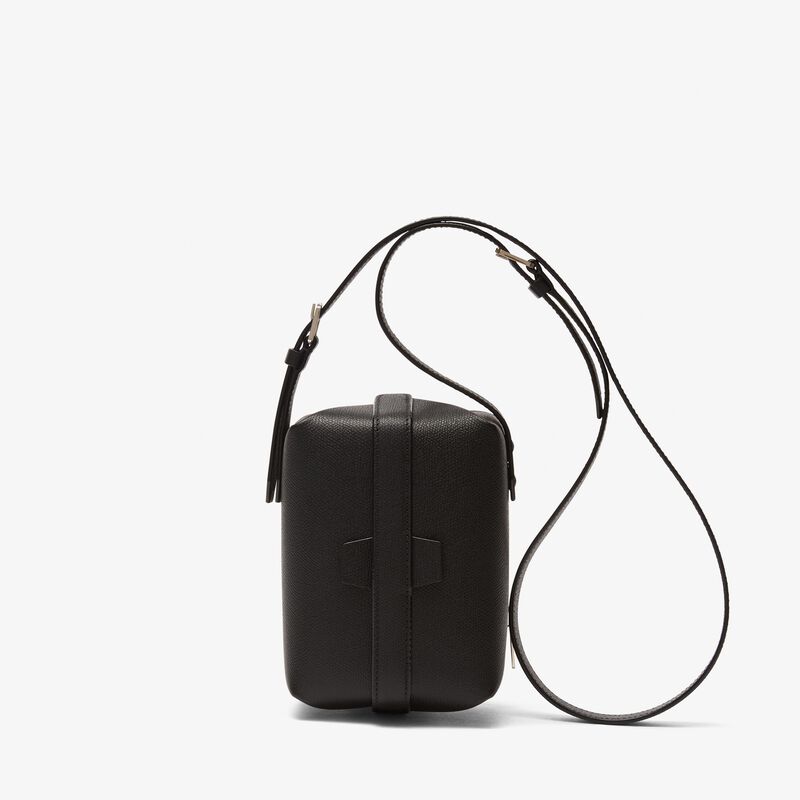 Tric Trac Bag - Black - Millepunte calf leather - Valextra - 1