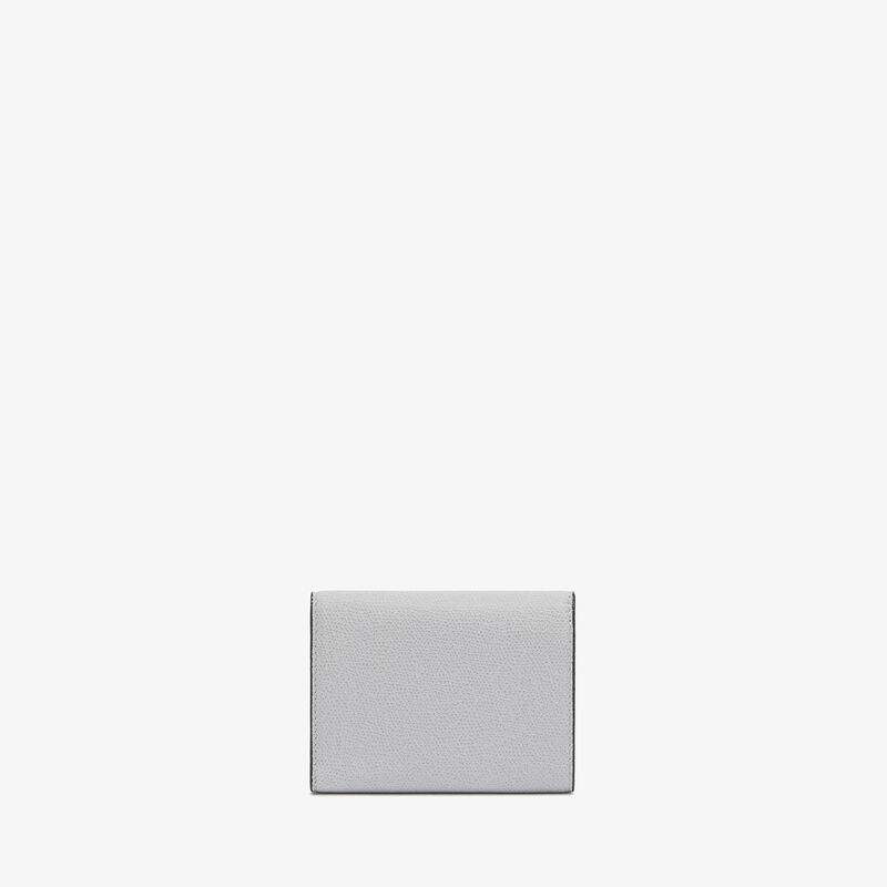 Iside Fold Wallet - Stone Grey - Millepunte calf leather - Valextra - 4