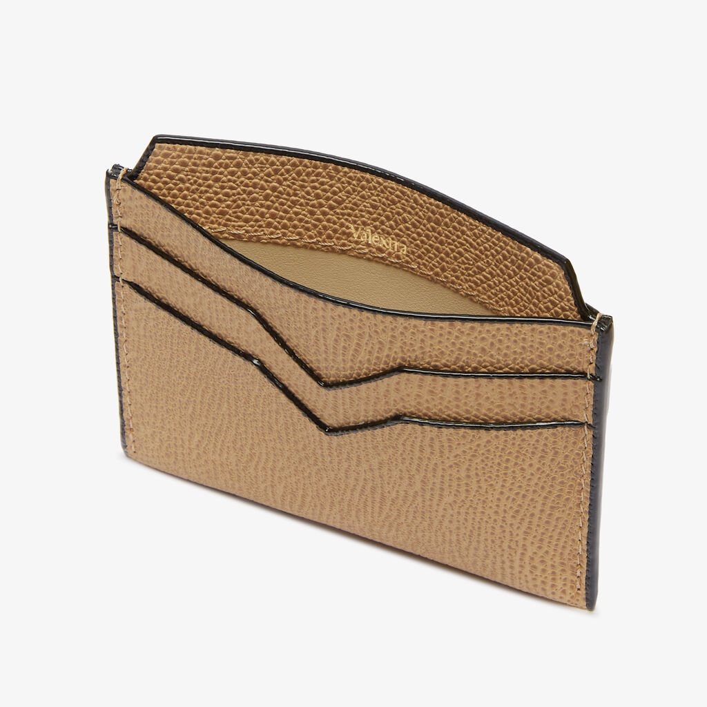 4CC Card Case - Cashmere Beige - Vitello VS - Valextra - 2