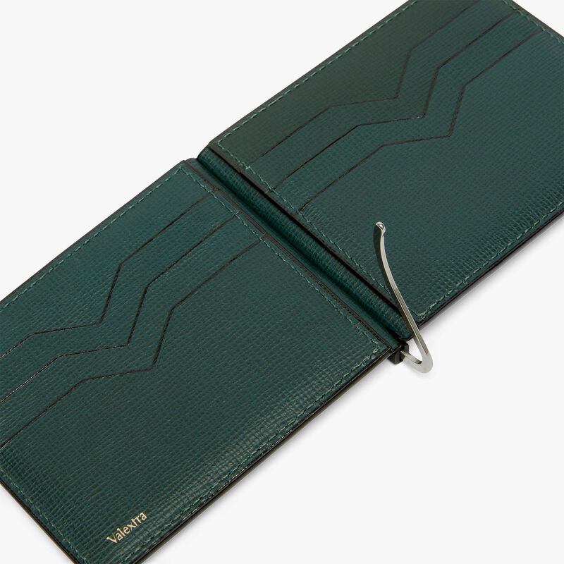 Simple Grip - Valextra Green - Pavè calf leather - Valextra - 2