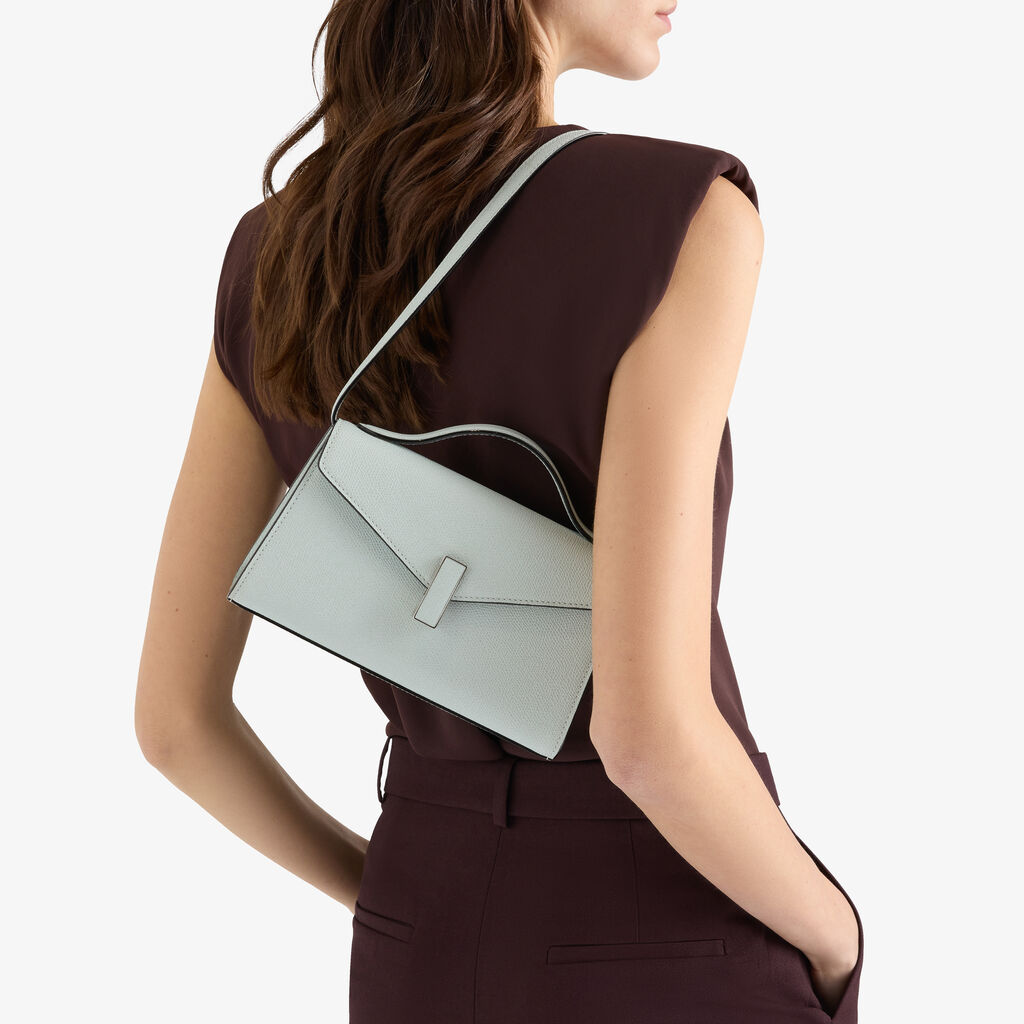 Iside T&igrave;n Top Handle Bag -  - Millepunte calf leather - Valextra - 3