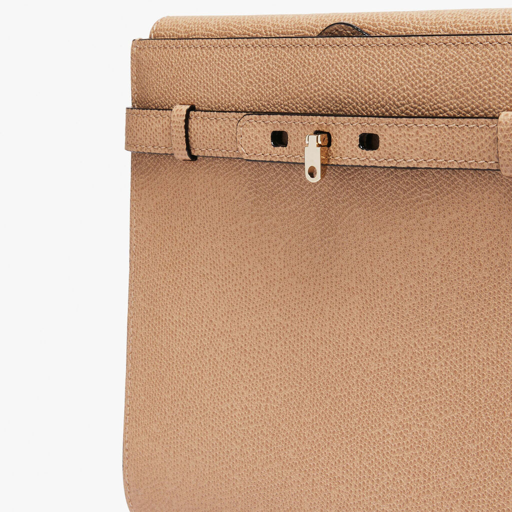 Borsa a tracolla Brera B-tracollina - Beige Cashmere - Vitello VS - Valextra - 5