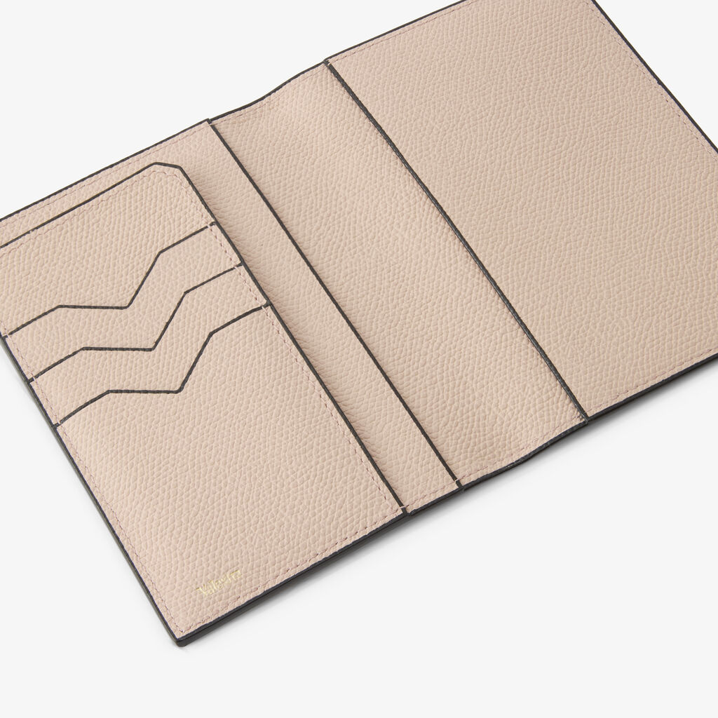 Passport Holder 3CC - Bonne Mine Pink - Vitello VS - Valextra - 2