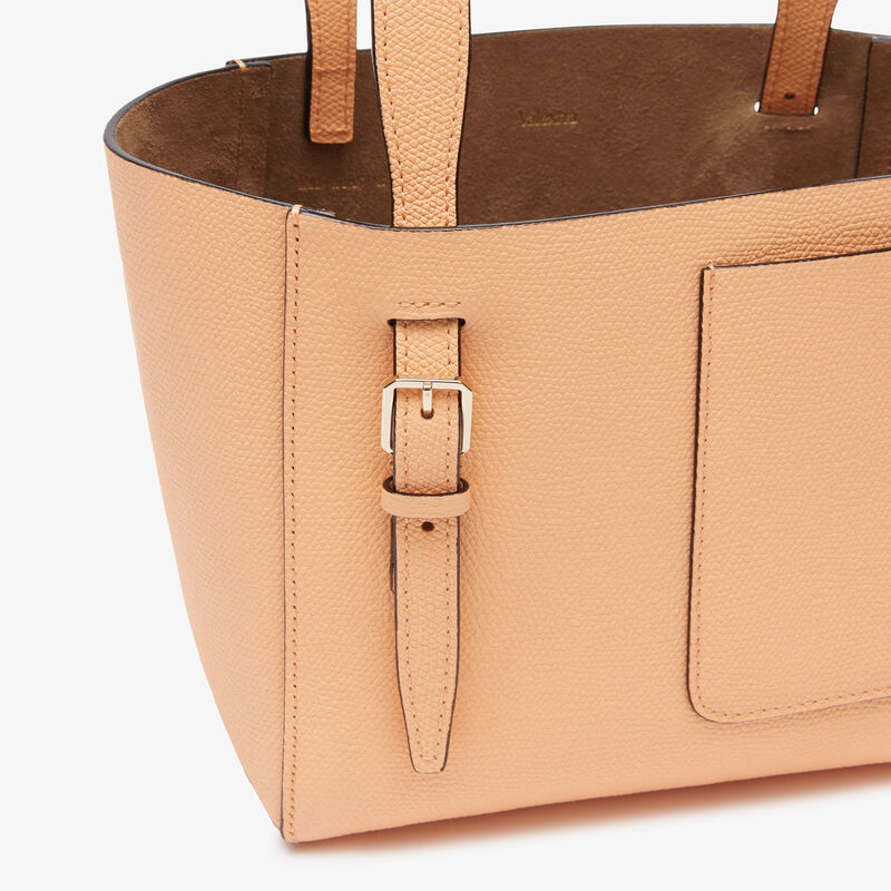 Soft Bucket Micro Bag -  - Millepunte calf leather - Valextra - 3