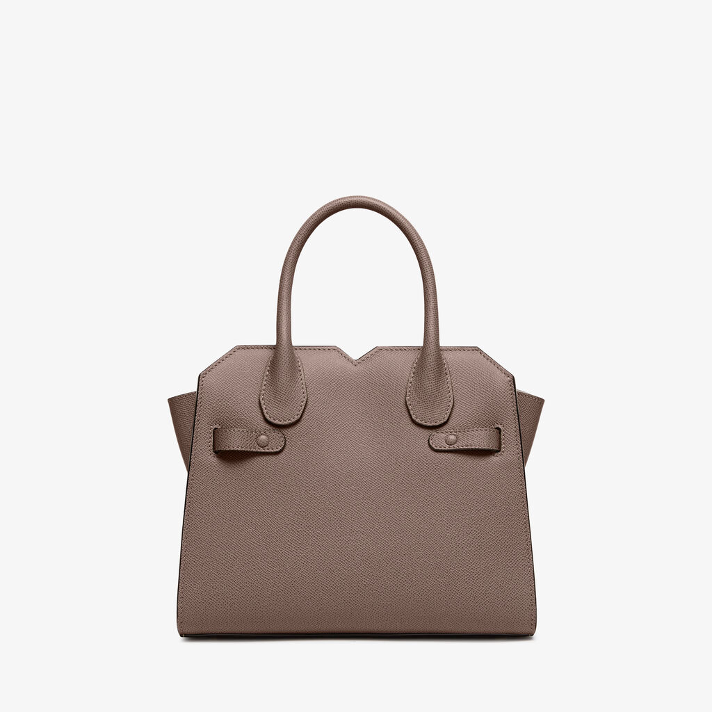 Milano Two Handles Mini Bag - - Millepunte Soft calf leather - Valextra - 6