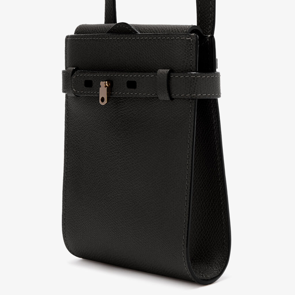 Brera B-Tracollina Slim Crossbody Micro Bag -  - Vitello VS - Valextra - 4