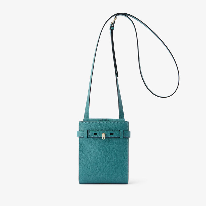 Brera B-Tracollina Slim Crossbody Micro Bag -  - Millepunte calf leather - Valextra - 1