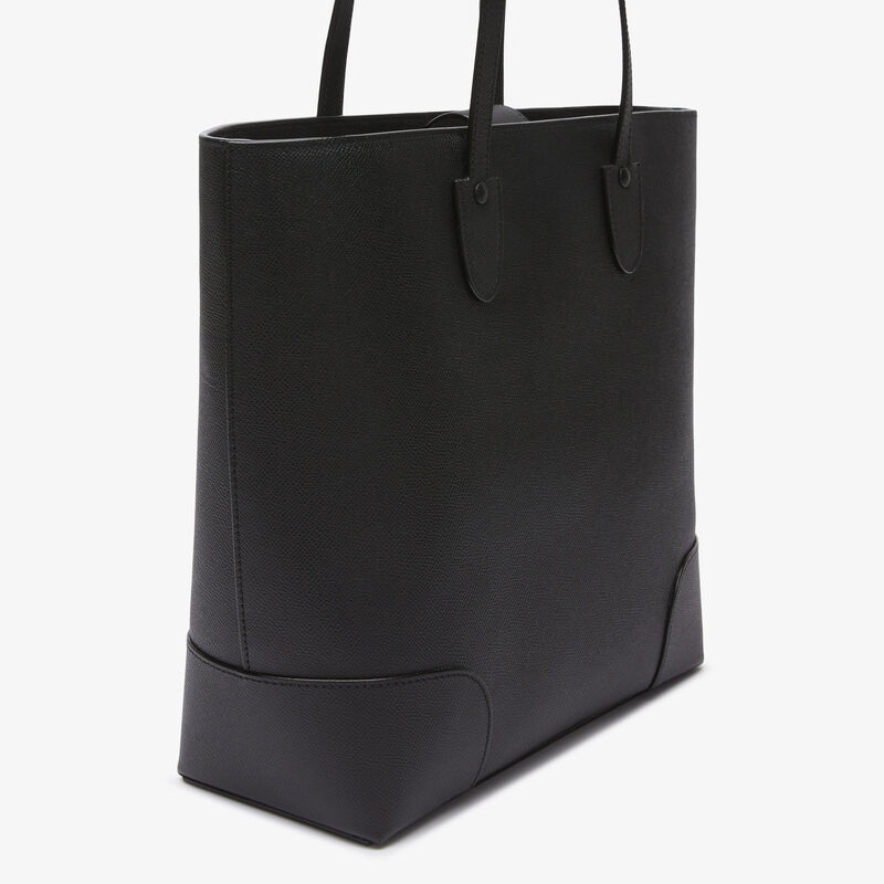 Babila Tote Mini Bag - Black - Millepunte Soft calf leather - Valextra - 2