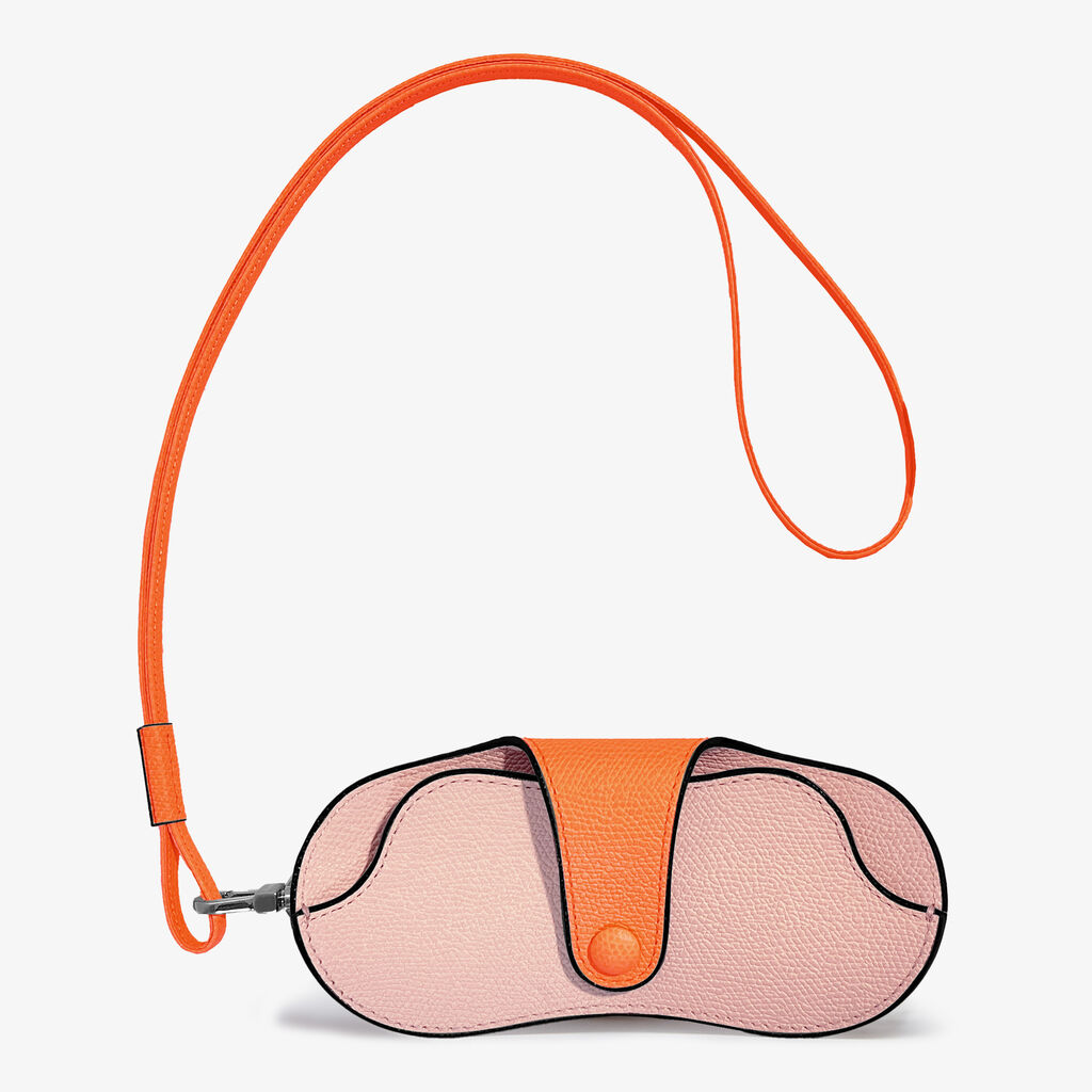 Customised glasses Case with lanyard -  - Vitello VS - Valextra - 1