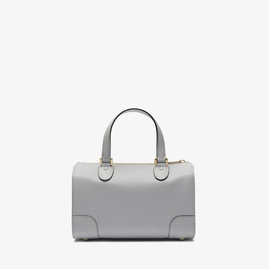 Borsa Bauletto Babila Mini - Grigio Sasso - Vitello VS - Valextra - 7