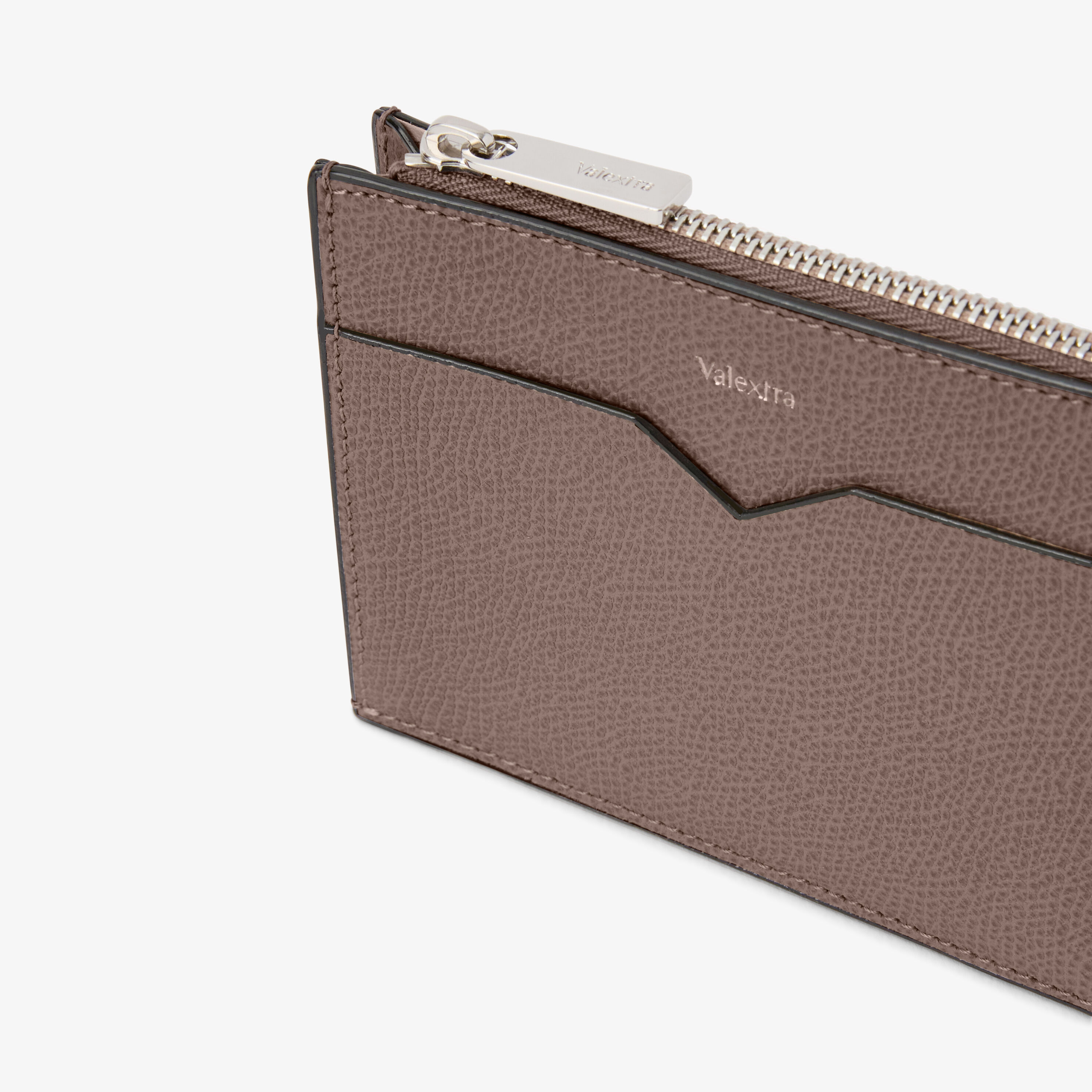 【関税込み】Valextra Wallets & Card holders Leather cardholders, Men & Women's slim zip-wallets | Valextra