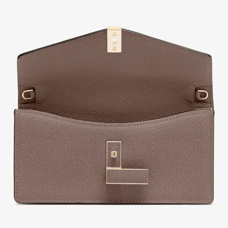 Iside clutch - Sahara Brown - Millepunte calf leather - Valextra - 7