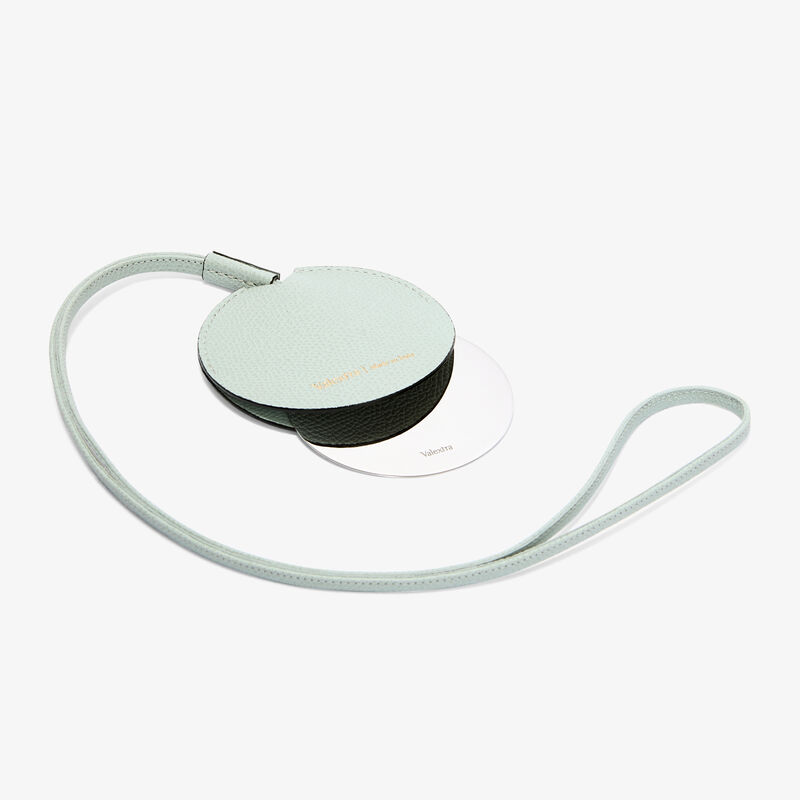 Compact Mirror Case with Lanyard -  - Millepunte calf leather - Valextra - 2