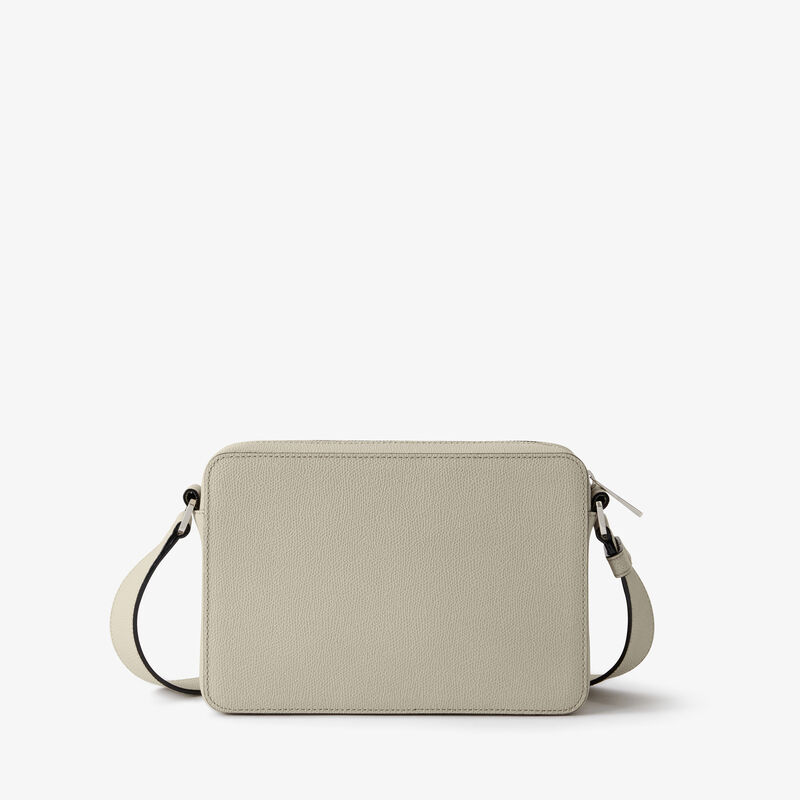 V-Line Reporter Bag - Linen Grey - Millepunte calf leather - Valextra - 5