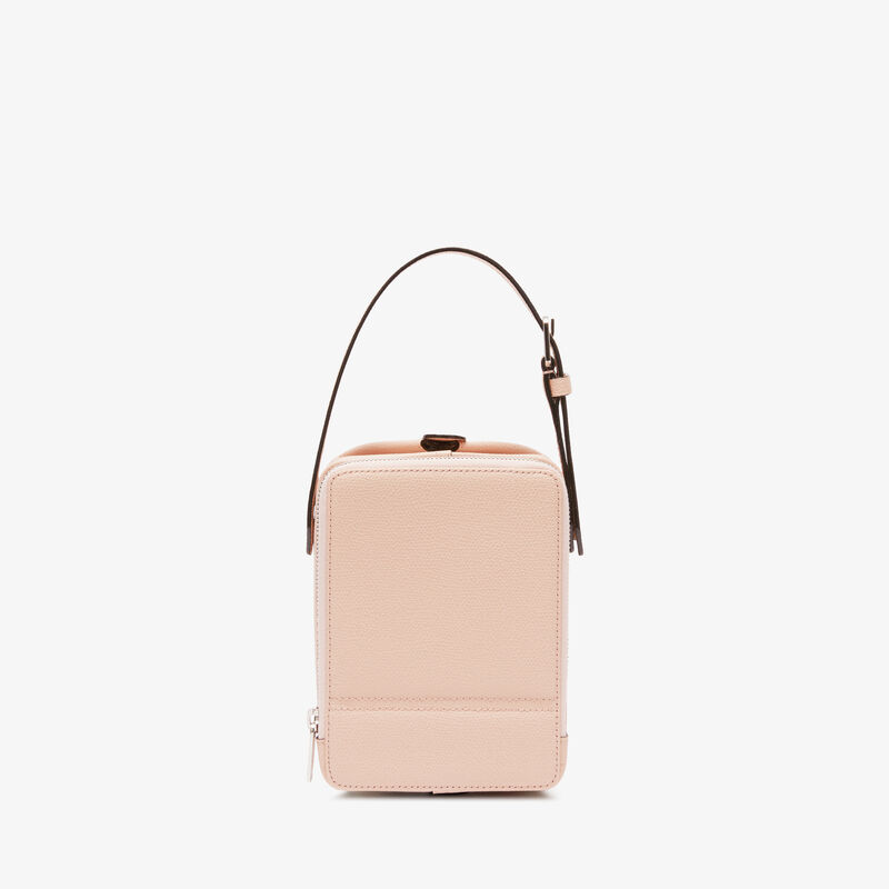 Tric Trac Bag - Bonne Mine Pink - Millepunte calf leather - Valextra - 6