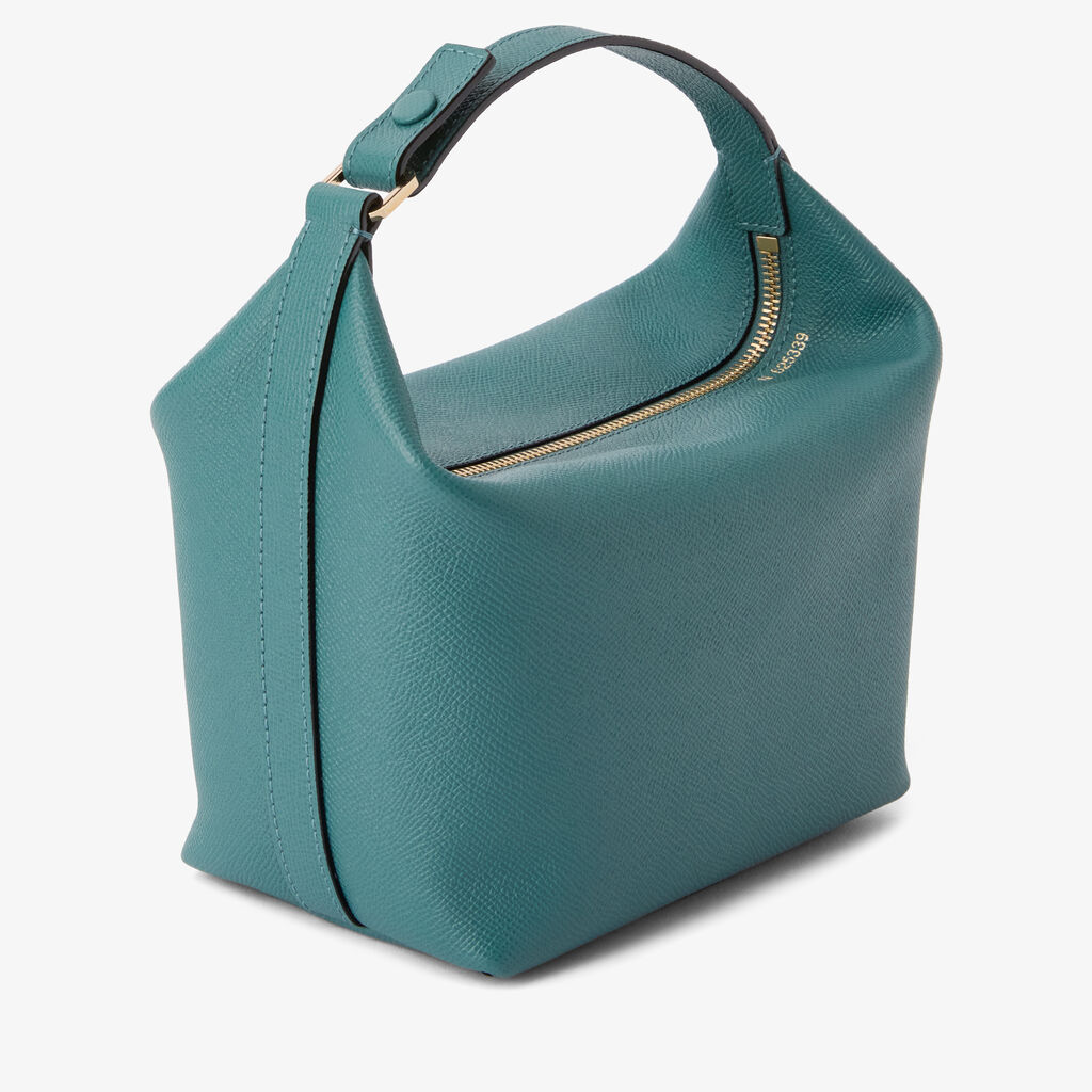 Mochi Top Handle Mini Bag - - Vitello Millepunte Soft - Valextra - 4