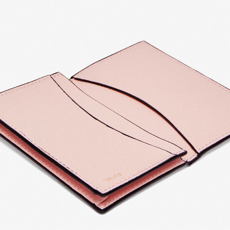 Card Case Onda - Peony Pink - Millepunte calf leather - Valextra - 2