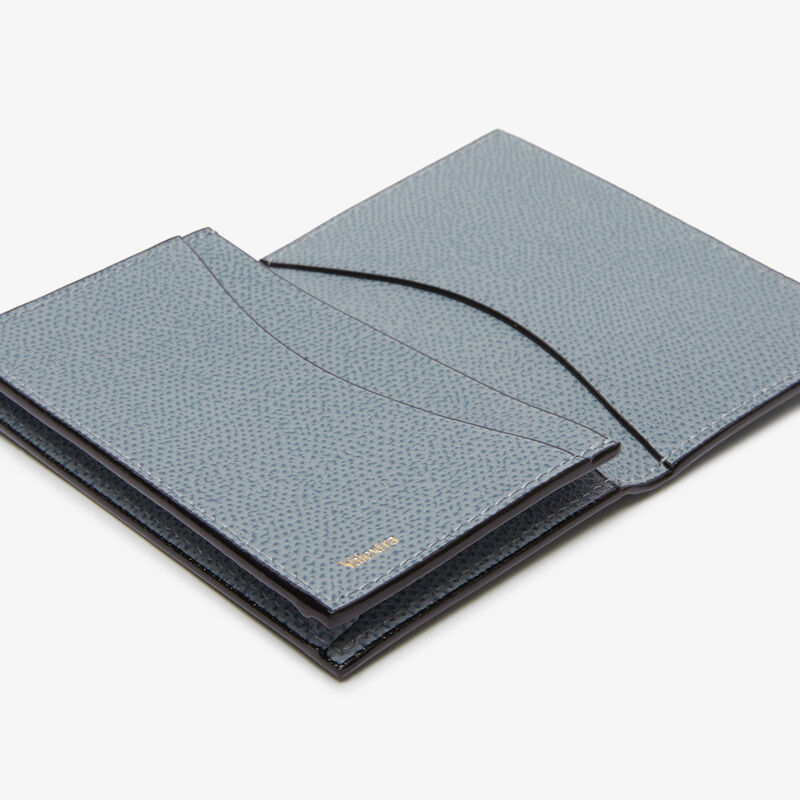 Card Case Onda - Niagara Blue - Millepunte calf leather - Valextra - 2