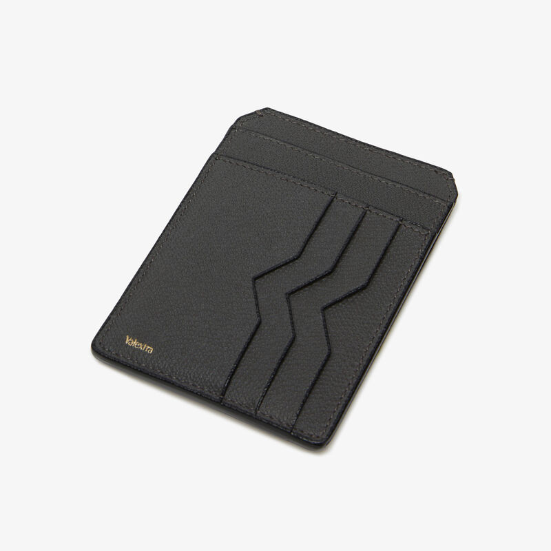 Card Case and Document Holder - Smokey Grey - Millepunte calf leather - Valextra - 2