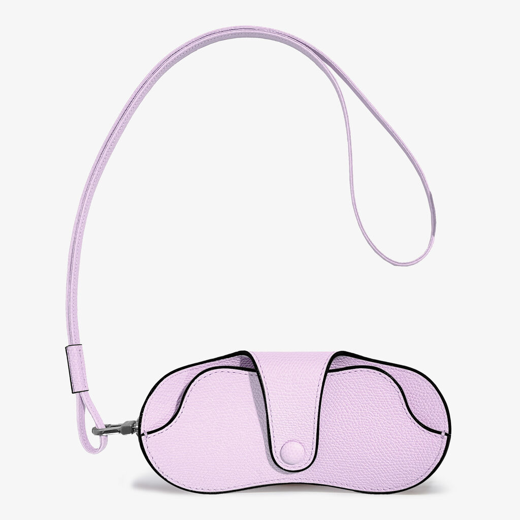 Customised glasses Case with lanyard -  - Vitello VS - Valextra - 1