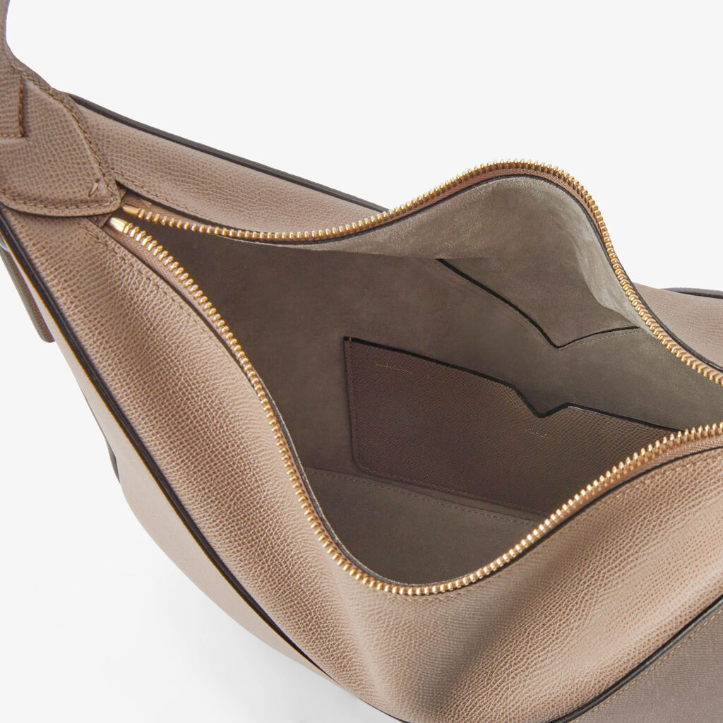 ViVi Hobo Medium Bag -  - Vitello Millepunte Soft - Valextra - 2