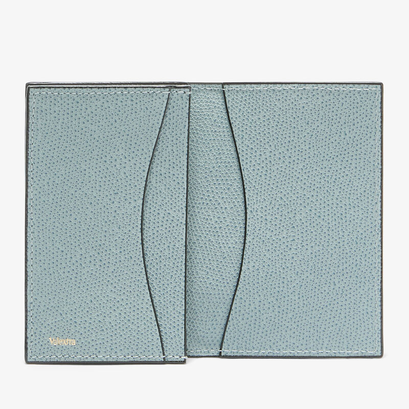 Lily Card Case Onda -  - Vitello VS-Intarsio+Ricamo Giglio - Valextra - 5